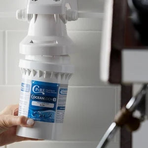 C Pure Oceanloch+ S Water Filter Replacement Cartridge – 1 Micron Rating, 0.75 GPM Flow Rate, 6,000 Gallon Capacity – Sanitary Quick Change – Made in USA – Compatible with Oceanloch-S Models