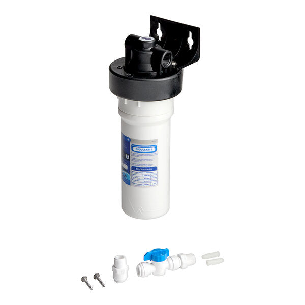 C Pure Oceanloch-S Water Filtration System with Cartridge, 1 Micron, 6,000 Gal, 0.75 GPM, Quick-Change, 3/8" NPT